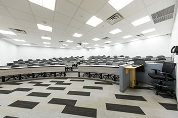 A lecture hall at Touro Nevada.
