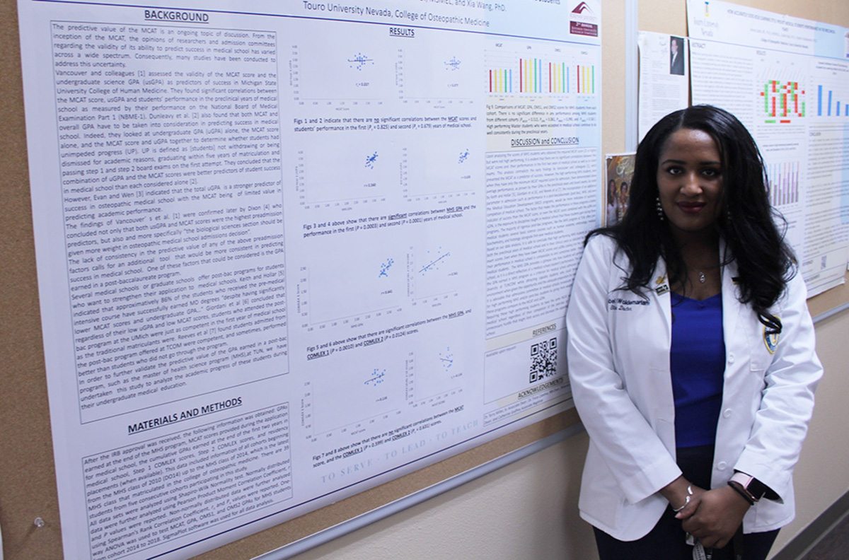 Student Bersabel Woldemariam.