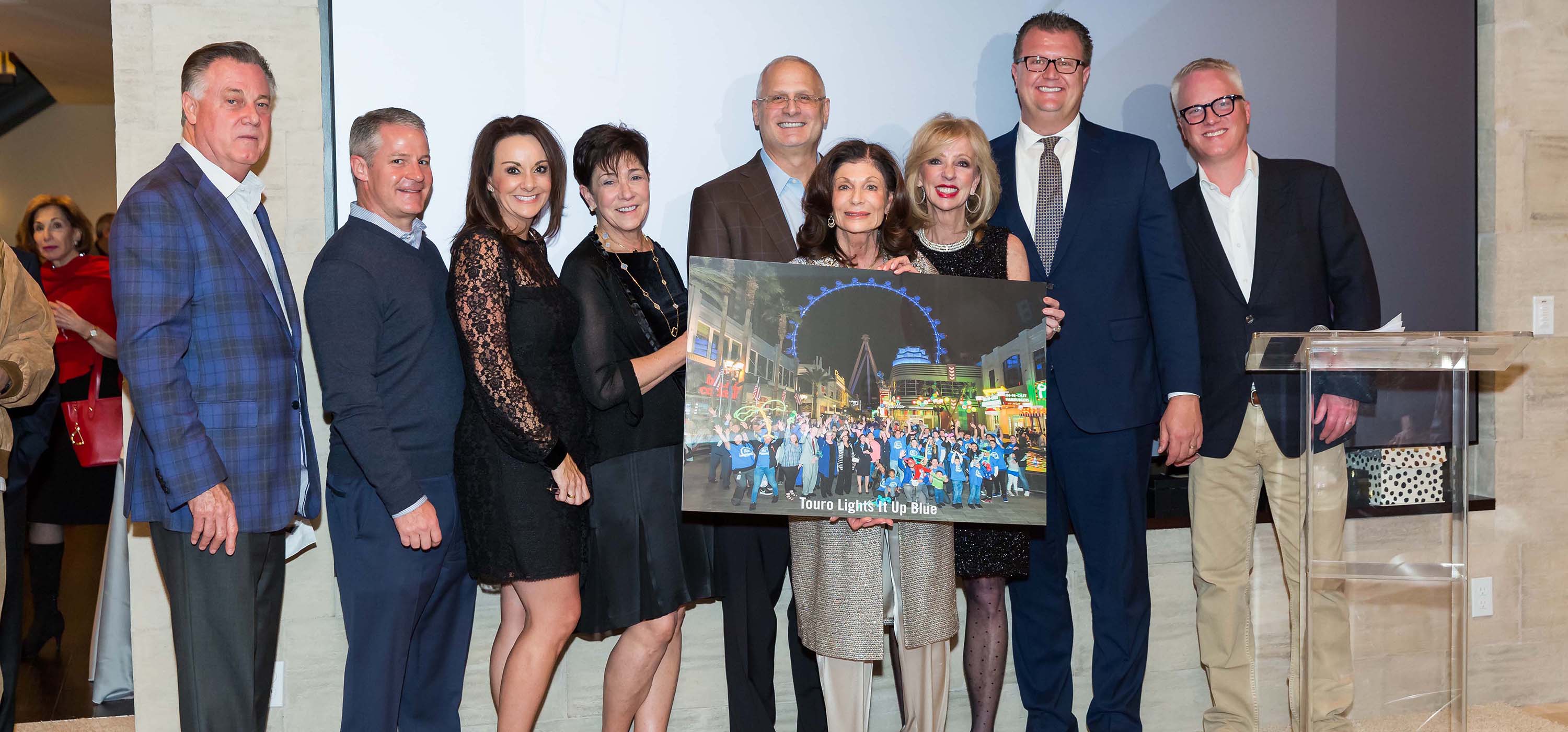 Attendees at the 2017 Season of Lights event.